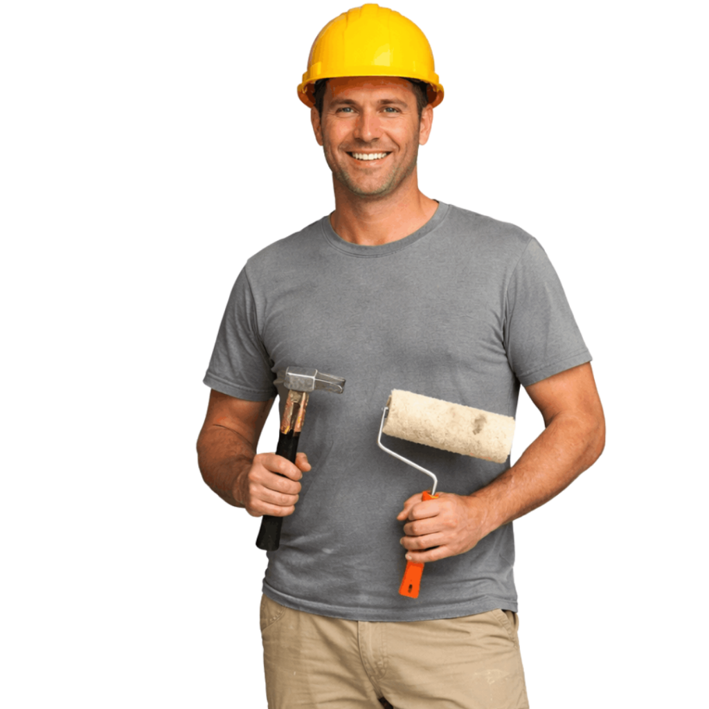 Man klaar voor verbouwing